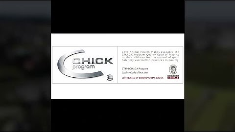 C.H.I.C.K. Program de CEVA Salud Animal