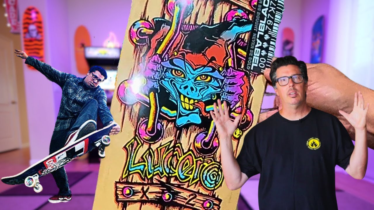 🤔Идеальный скейтборд? Переиздание деки John Lucero "Joker" Black Label. Oj2, Indy Stage 11.