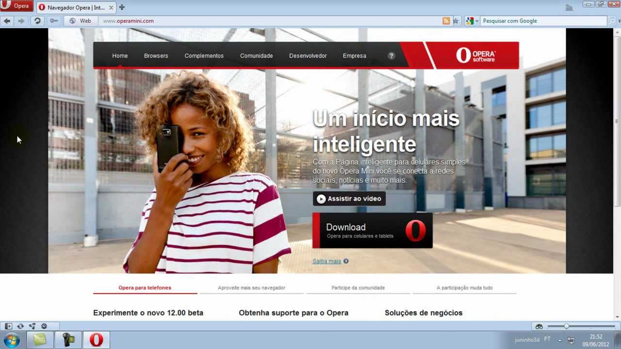 opera mini pc download