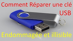 Comment Réparer une clé USB Endommagée ou illisible