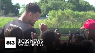 Sacramento native, NFL defensive end Arik Armstead hosts annual Stay Hungry Youth Camp