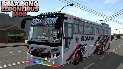 BILLABONG KERALA BUS MOD IN BUS SIMULATOR INDONESIA -  BUSSID BUS MOD