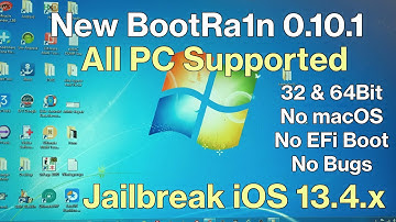 New BootRa1n 0.10.1 Jailbreak iOS 13.4.x, iOS 12.4.x |  checkra1n Windows
