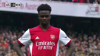 HIGHLIGHTS   Arsenal vs Manchester United Premier League   Tavares, Saka, Xhaka boom!