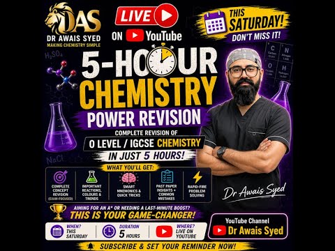 THE GRAND REVISION - Part III CHEMISTRY (O level IGCSE)