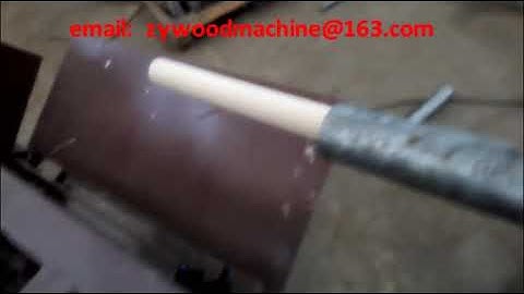 Auto wooden shovel handle production Line