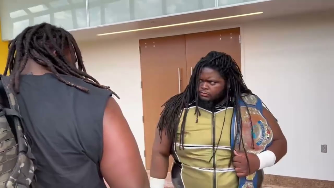 Backstage Tension at AML Wrestling