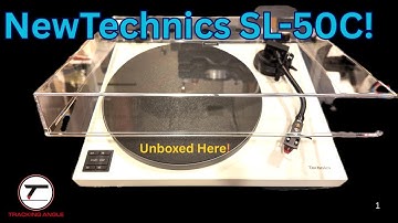 Technics SL50C Direct Drive Turntable  Unboxing!
