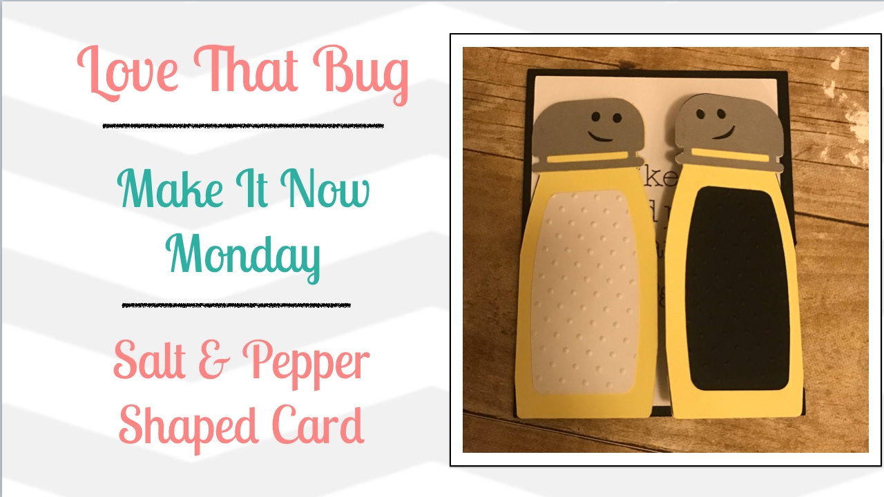 Cricut Explore MIN Salt and Pepper Card YouTube