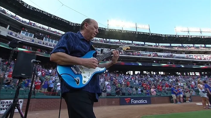 Alan McDaniel National Anthem Texas Rangers