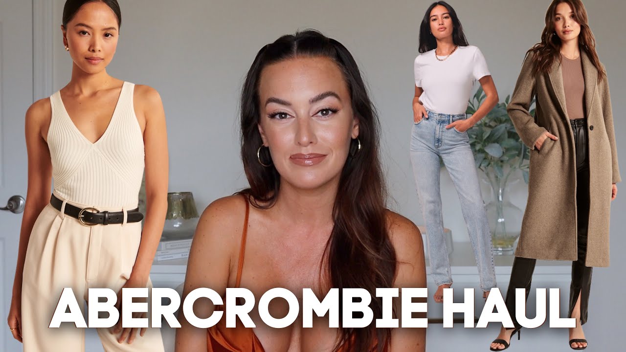 Abercrombie Try On Haul Jeans + Basics YouTube