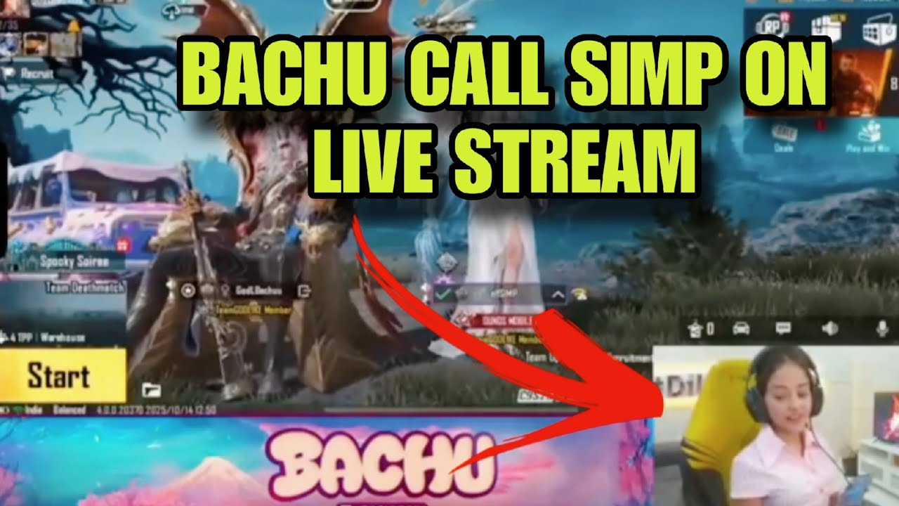 Bachu Calling Simp On live Stream - YouTube