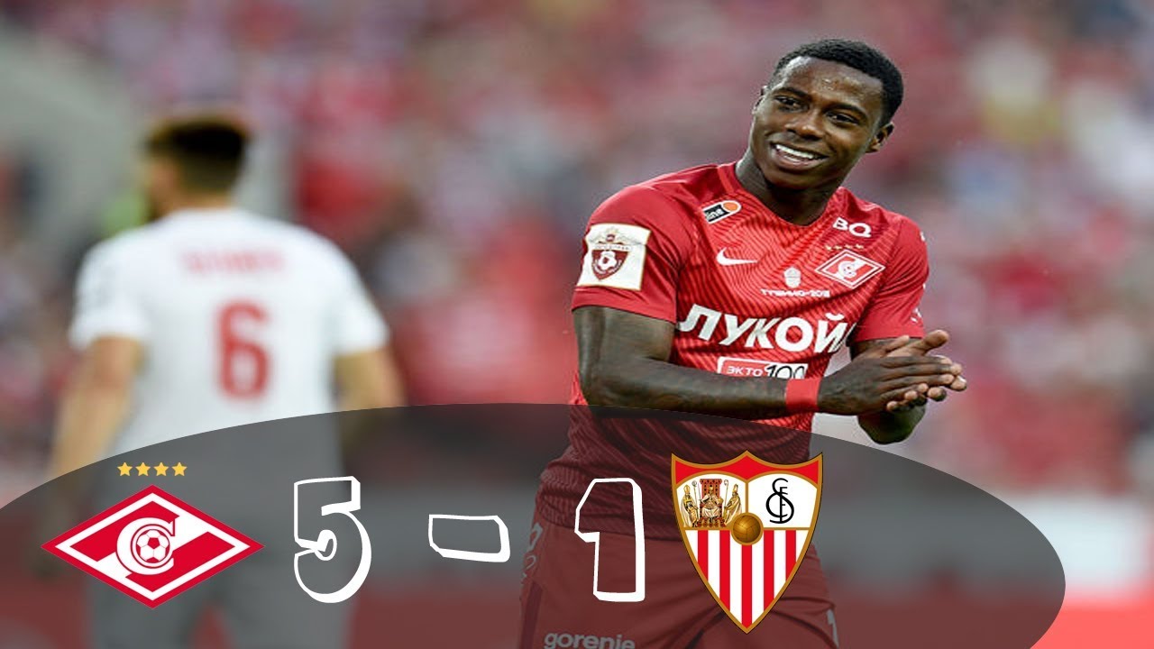 Spartak Moscow hammers Sevilla 5-1 in round 3 UEFA Champions