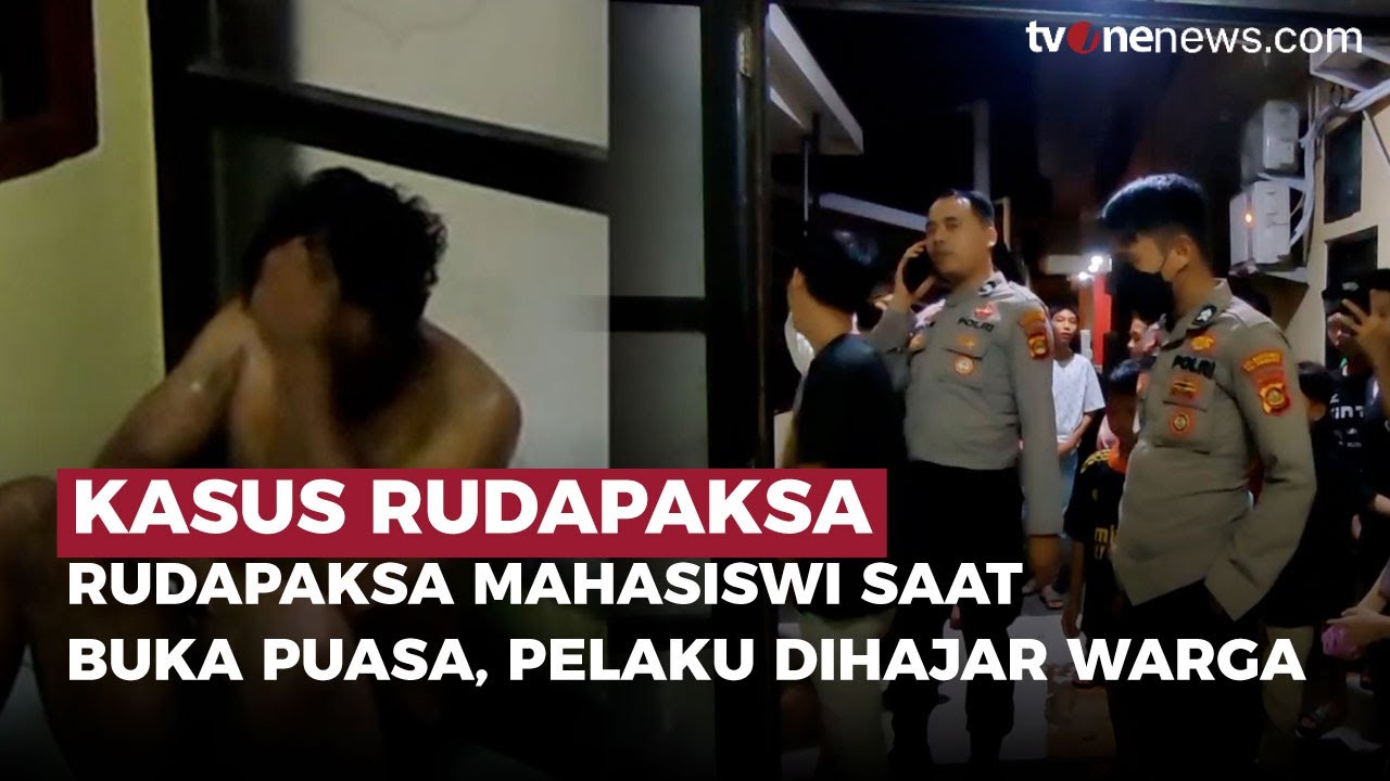 Rudapaksa Mahasiswi Saat Buka Puasa, Pria Beristri Dihajar Warga di Palembang | OneNews Update