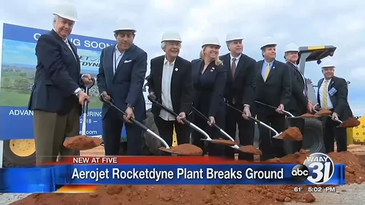 Aerojet Rocketdyne Breaks Ground On First Massive Huntsville Expansion Project