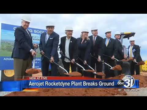 Aerojet Rocketdyne Breaks Ground On First Massive Huntsville Expansion Project