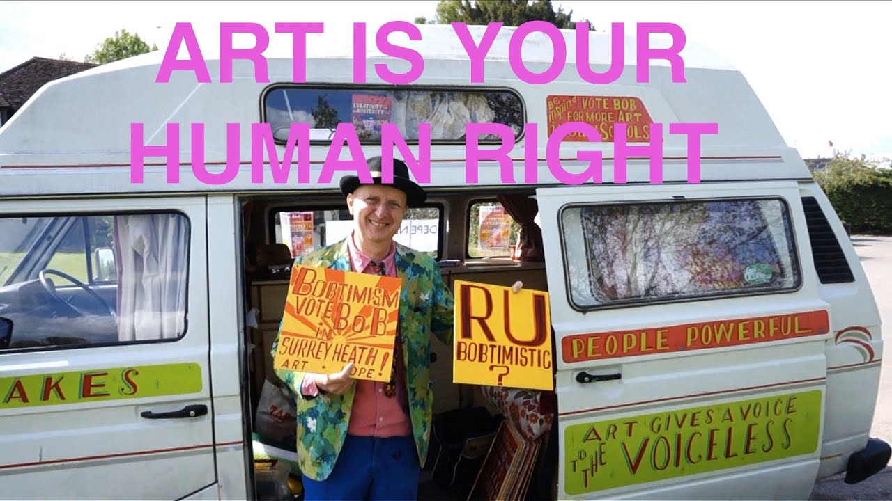 Art Is Your Human Right - Bob & Roberta Smith full documentary