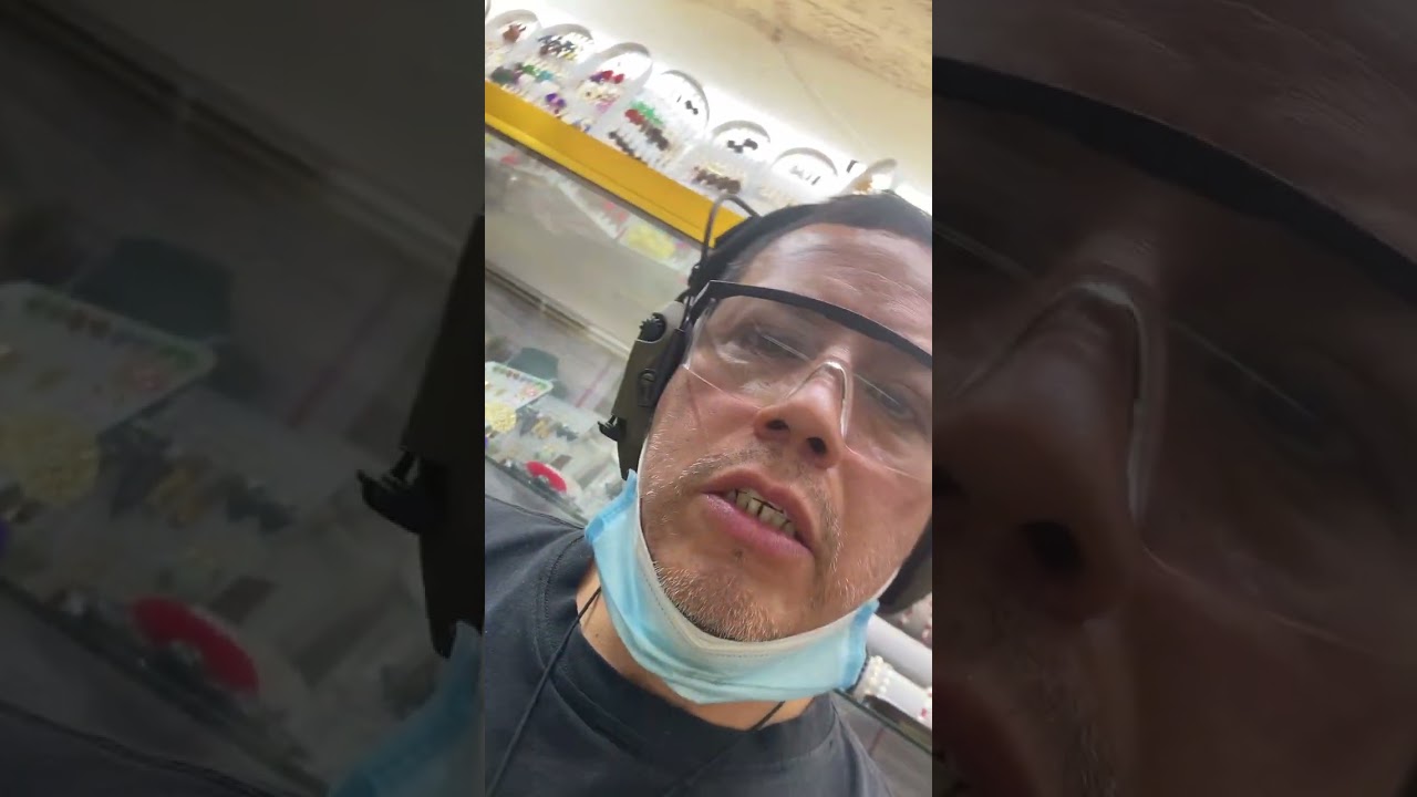 Perforar punta de cuarzo blanco para llavero 