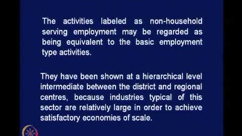 Mod-09 Lec-37 Urban Structure