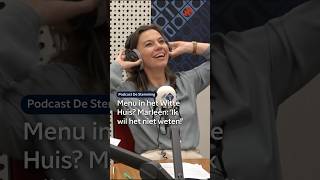 Menukaart Witte Huis Weten? Marleen: Nee De Stemming Npo Radio 1