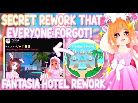 Roblox - FOMOS MORAR EM UM HOTEL INCRÍVEL (Royale High)