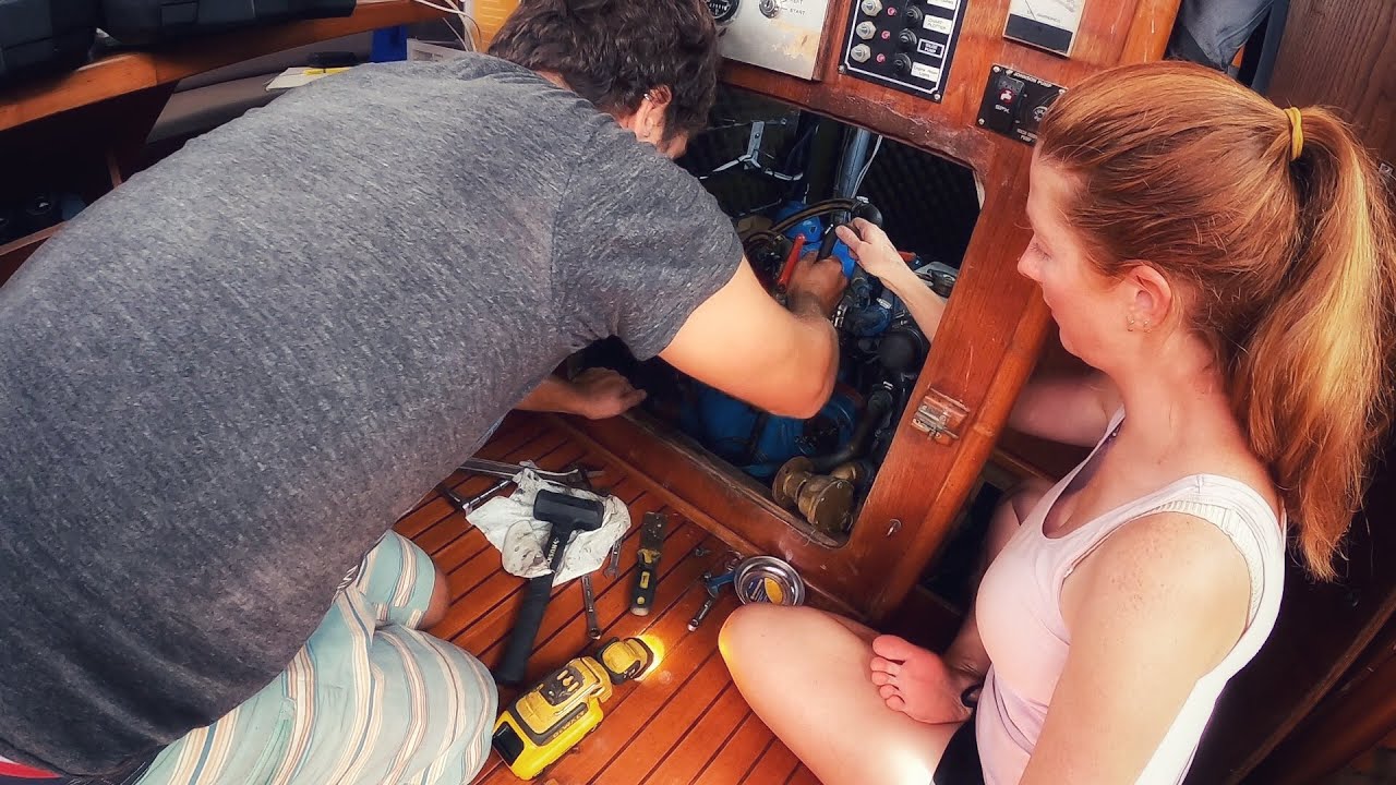 Should we Repower Perkins Motor in our Sailboat?? (Sailing w/the Litzenbergers Ep.125)