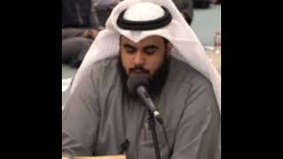 تأثر الشيخ عثمان الخميس والحضور لقراءة تائية الإمام الإلبيري بصوت الشيخ سالم العنزي