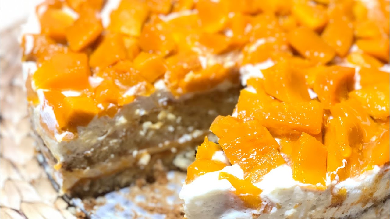 كيكة سهله و سريعه لعشاق المانجو 😍😋 من مطبخي #فاطمه_ابو_حاتي 💪