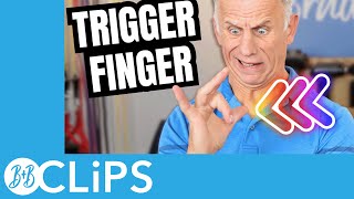 Stop Trigger Finger! ONLY 2 Self Treatments Needed (B&B Clips)