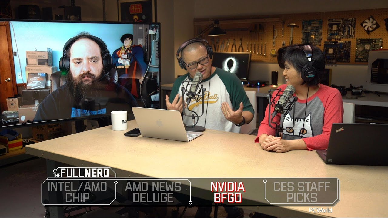 Intel Kaby Lake G, AMD news deluge, Nvidia BFGD, CES 2018 Staff Picks | The Full Nerd Ep. 38