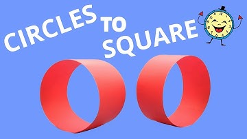 Turn Two Circles into a Square