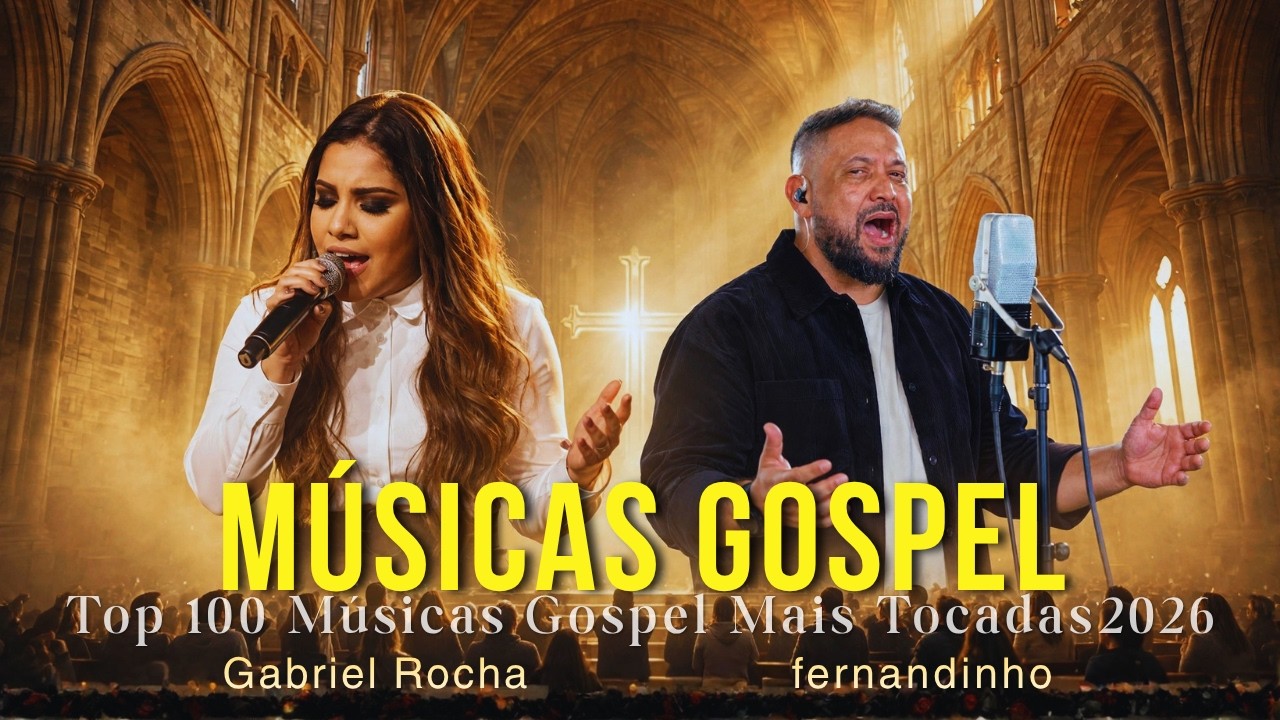 Melhores Músicas Gospel Com Letra-Hinos Evangélicos 2026-Top Músicas Gospel Mais Tocadas2026, GOSPEL