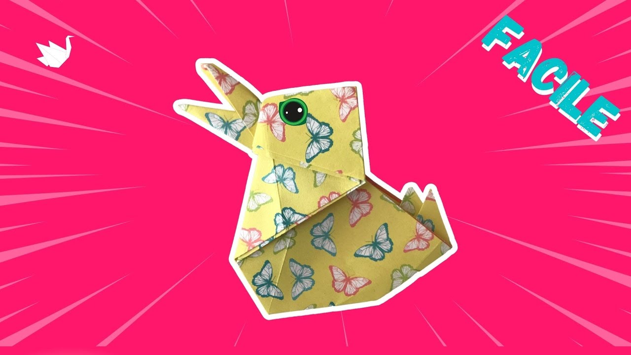 Comment plier un origami poussin pas à pas (Tuto Facile)