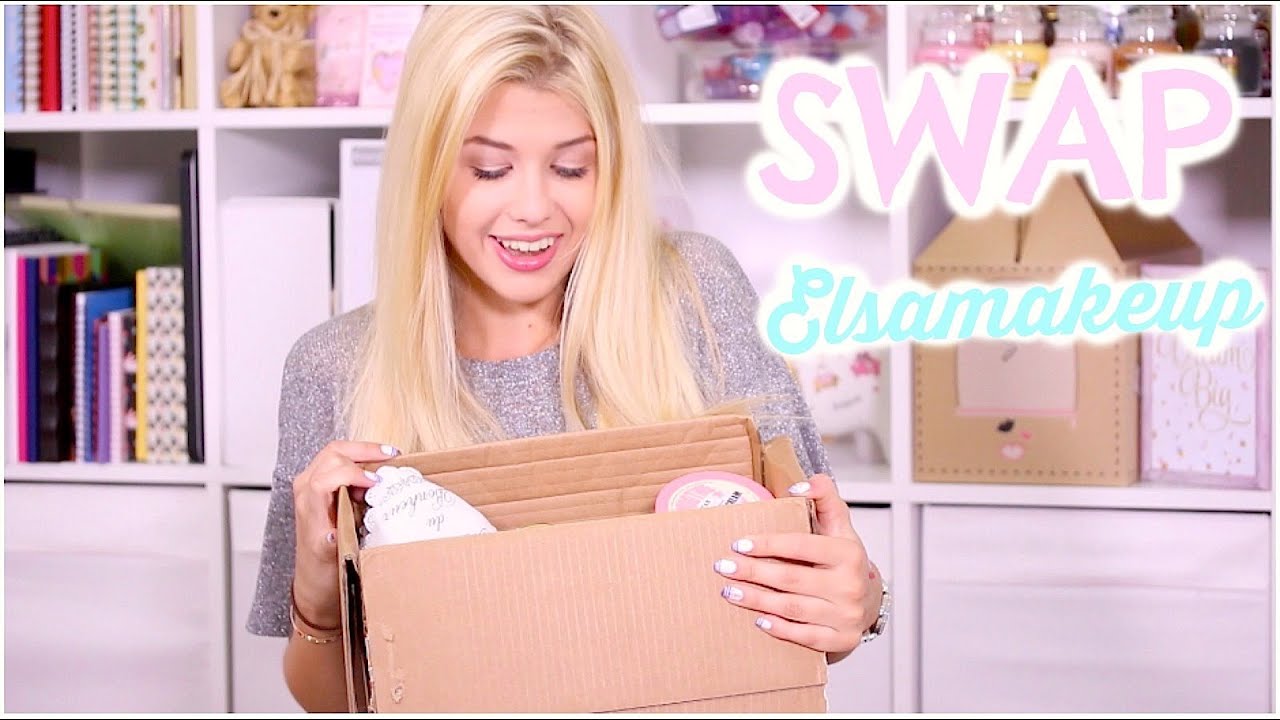 [ SWAP n°6 ] : SWAP avec ELSAMAKEUP ! ♡