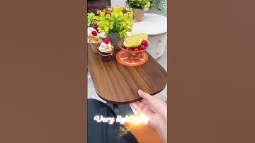 Modern c-shaped side table for couch | compact sofa tables