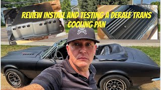 Derale Cooling Trans Pan Review, Install and Testing