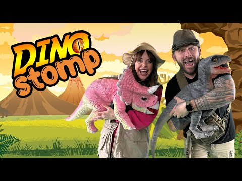 Dino Stomp | Dinosaur Song For Kids | Mollykidztv x Dinomaniauk