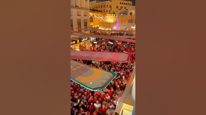 جماهير المغرب تهتف لفلسطين بعد فوز منتخب المغرب "أسود الأطلس" والتأهل لدور الـ16