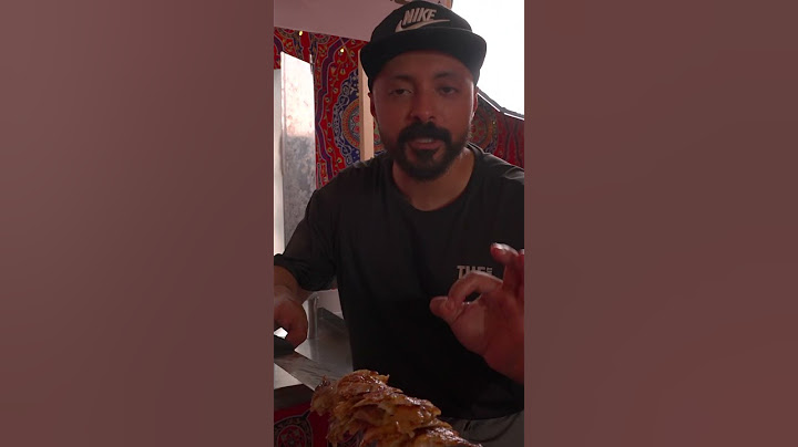 المحزم صار معلم شاورما 🔥