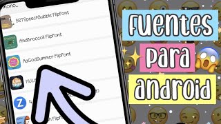 Como cambiar la FUENTE (Tipo de letra) En ANDROID 2022 ⭐️🦋Agrega FUENTES lindas en tu CELULAR 💕 screenshot 4
