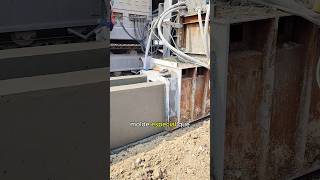 Concrete slipform machine.#foryou #ytshorts #works #amazing #tiktok