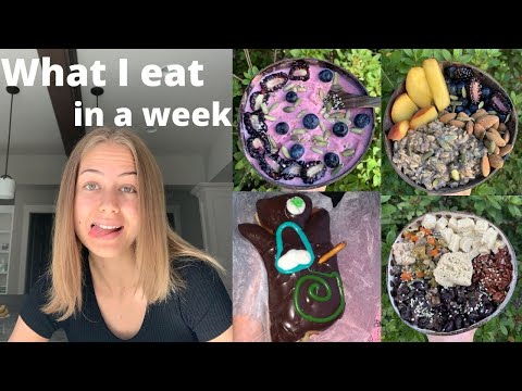 What I eat in a WEEK as a vegan teen