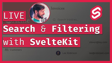 Search, Filtering & Pagination with SvelteKit 🔎 Fullstack App Part 4 🔴 LIVE Coding & Chill