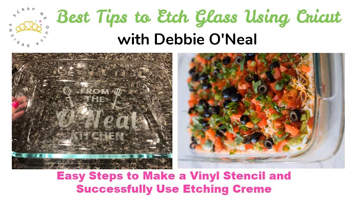 Best Tips to Etch Glass Using Cricut