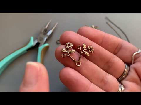 Free-Form Wrapping a Crystal Pendant - Vintaj DIY Jewelry