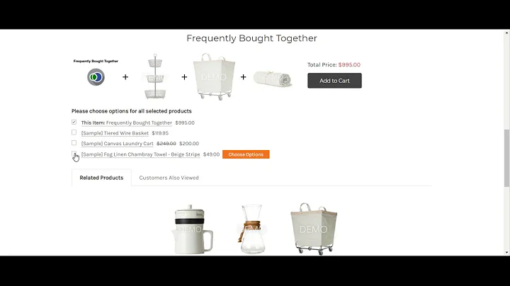 Boost Sales and Enhance User Experience with Frequently Bought Together