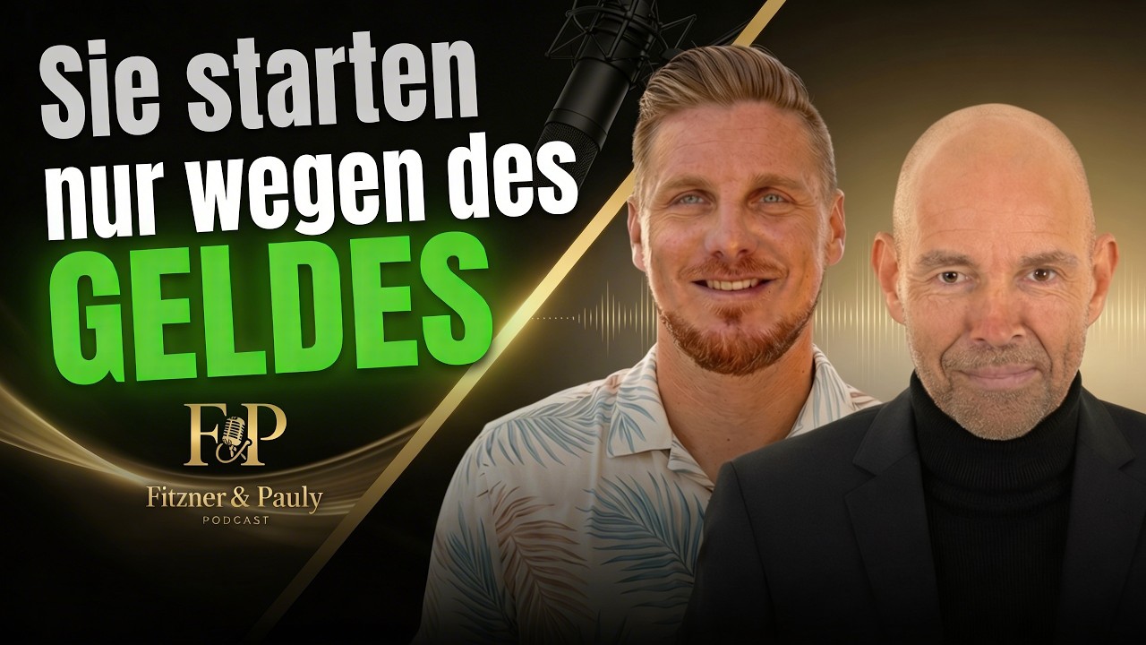 Sie starten wegen Geld… aber DAS lässt sie bleiben