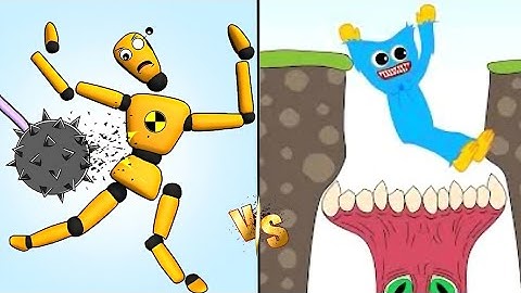 Huggy Story vs Ragdoll Break | Satisfying ASMR Gameplay | Android iOS Games | Relaxing
