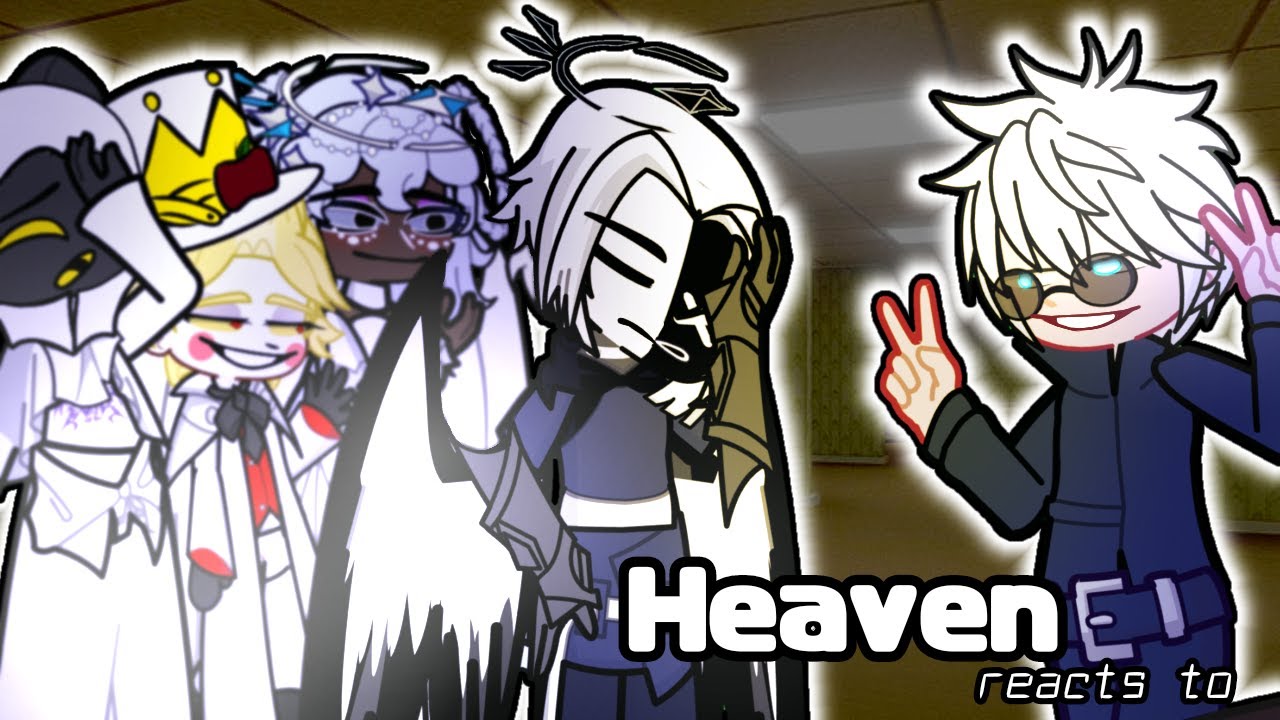 Hazbin Hotel Heaven reacts to Gojo as Lute's brother 🛎️Gacha 2 Hazbin Hotel Prime reacts to