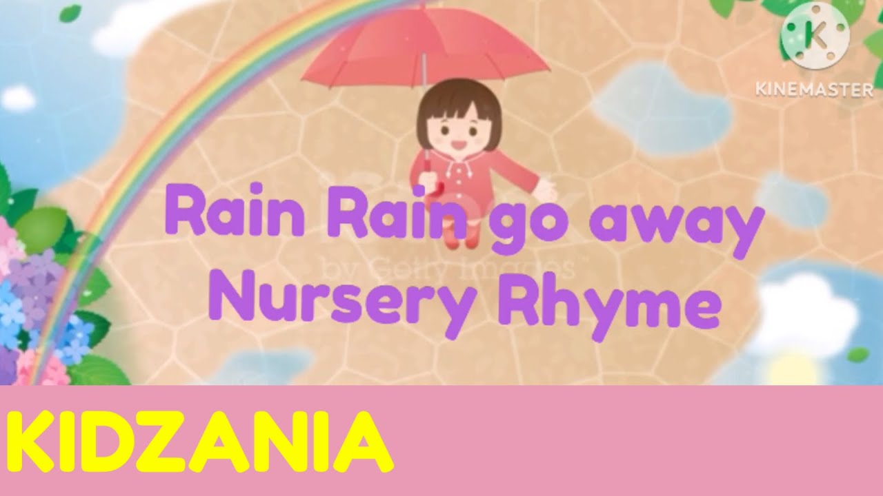Rain Rain go away | nursery rhymes | kids songs | KIDZANIA | @nursery rhymes @kidslearning @kidspoem